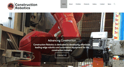 Desktop Screenshot of construction-robotics.com